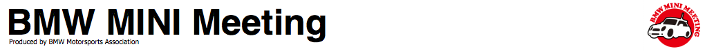 BMW MINI Meeting
